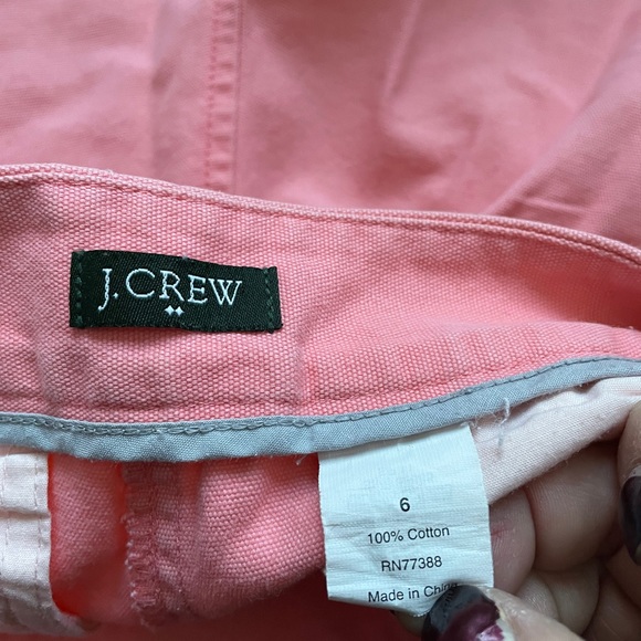 J Crew sailor shorts pink size 6 - Picture 6 of 6